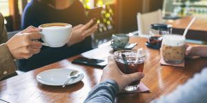 café commerçants